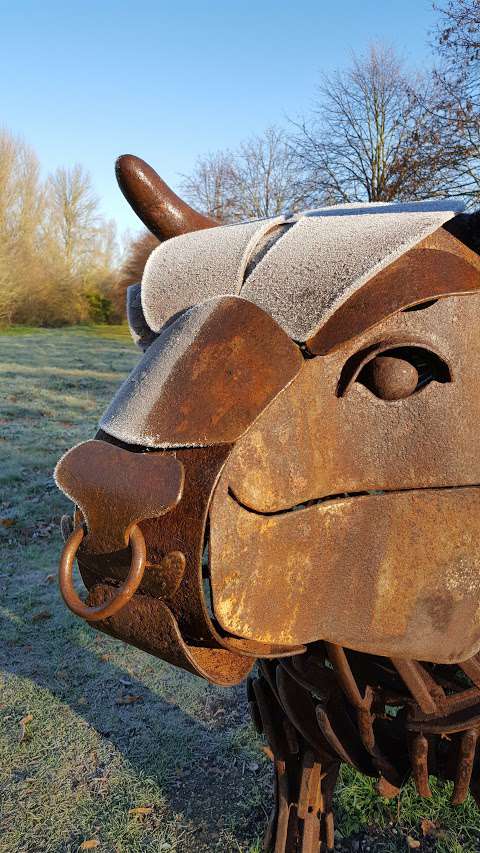 Canterbury Bull Sculpture photo